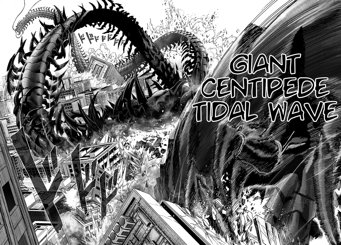 One Punch Man Manga Chapter 57 page 7 - Interruption scene