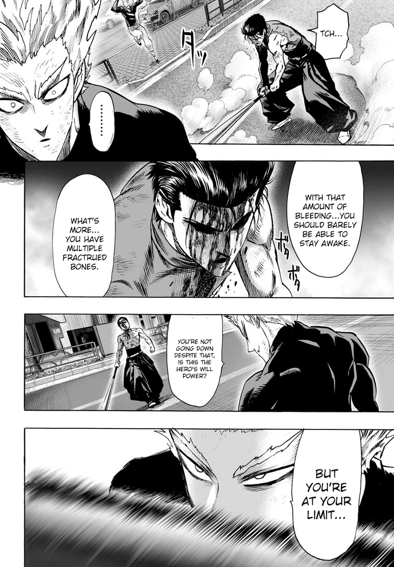 One Punch Man Manga Chapter 58 page 17 - Giant Insect scene