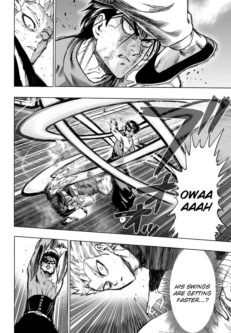 One Punch Man Manga Chapter 58 page 19 - Giant Insect scene