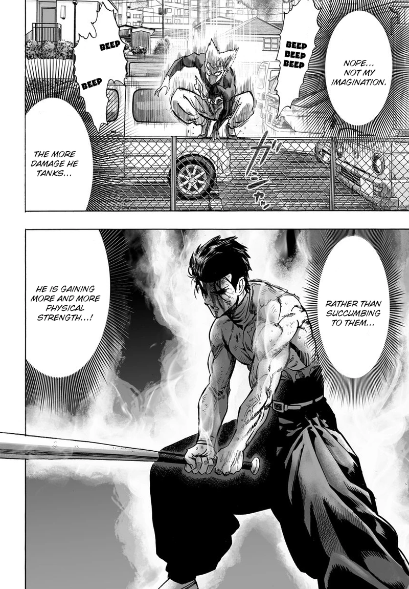 One Punch Man Manga Chapter 58 page 23 - Giant Insect scene