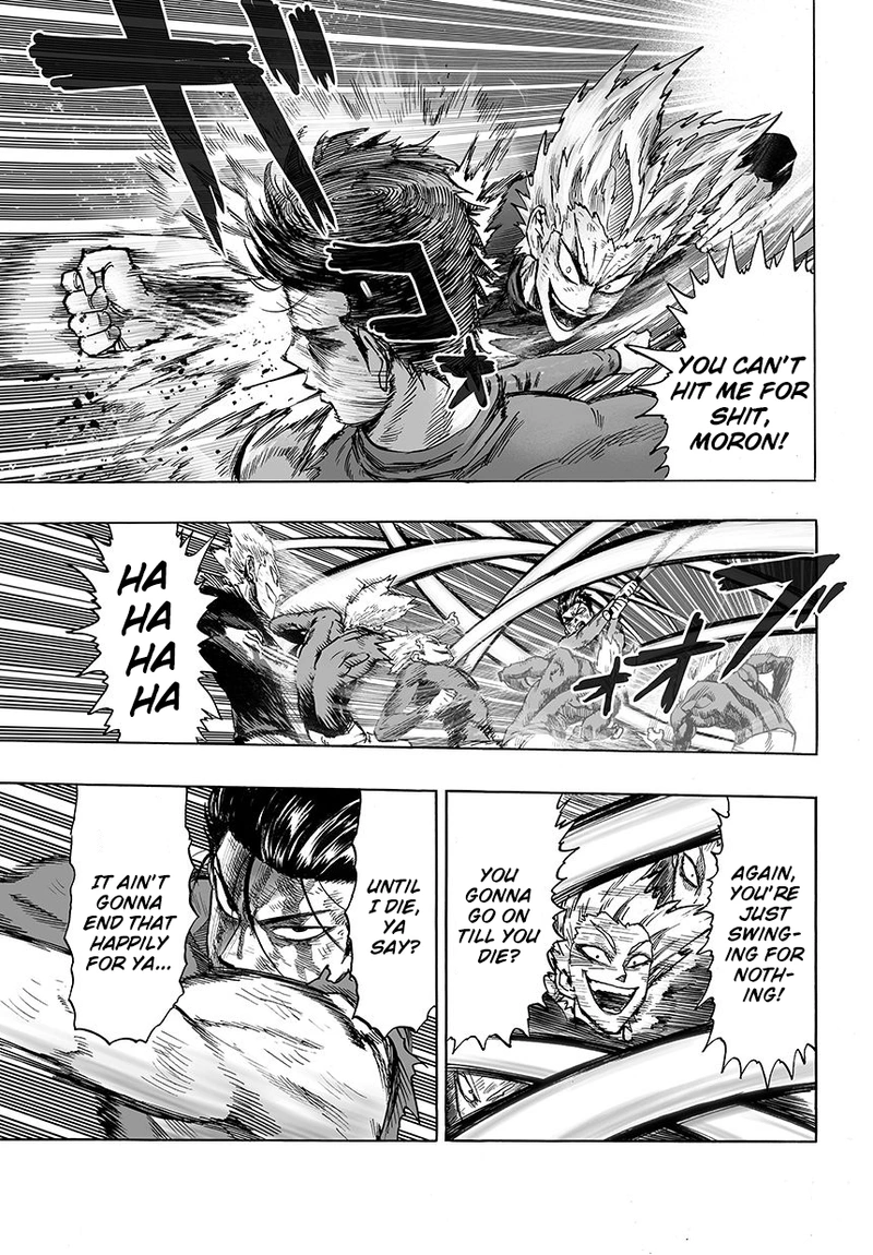 One Punch Man Manga Chapter 58 page 30 - Giant Insect scene