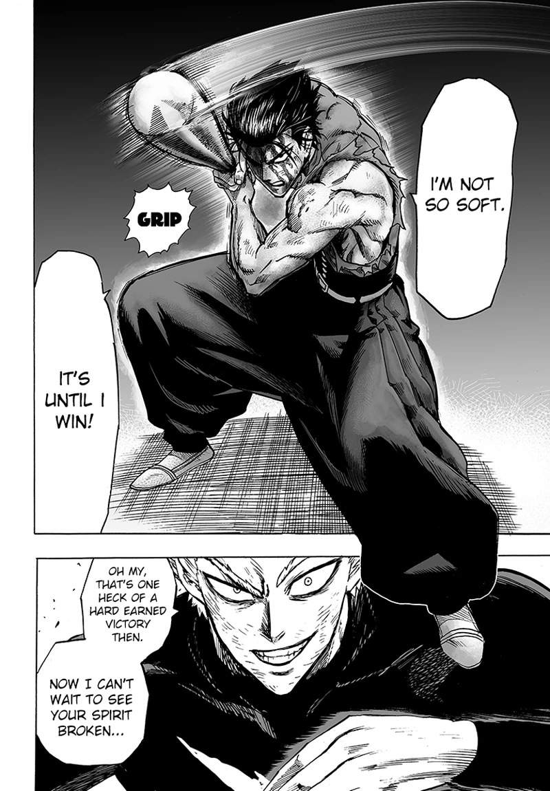One Punch Man Manga Chapter 58 page 31 - Giant Insect scene