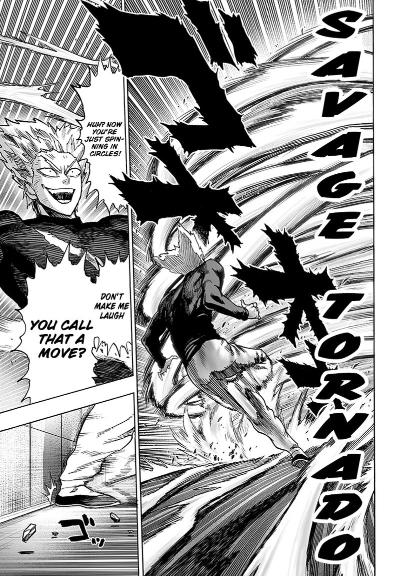One Punch Man Manga Chapter 58 page 34 - Giant Insect scene
