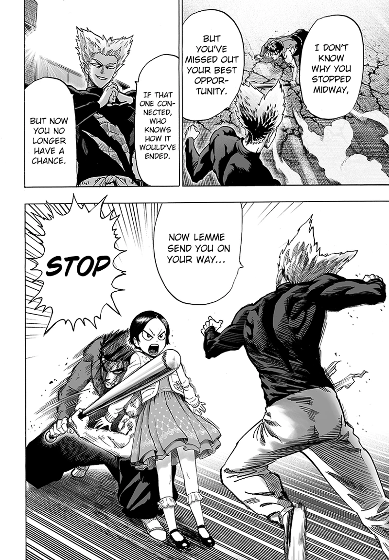 One Punch Man Manga Chapter 58 page 44 - Giant Insect scene