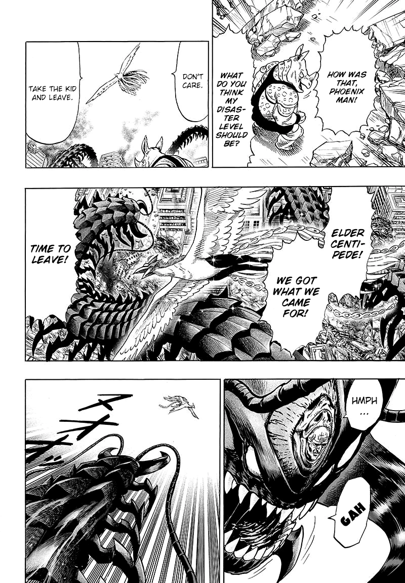 One Punch Man Manga Chapter 59 page 16 - Only You scene