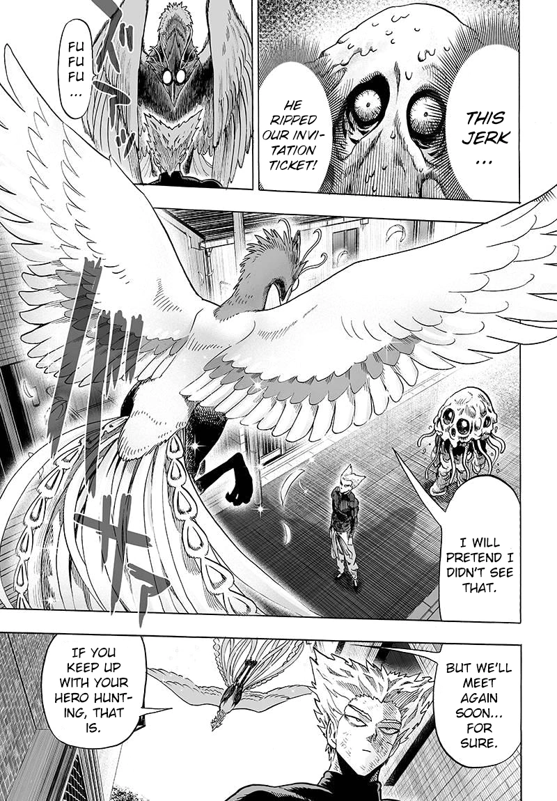 One Punch Man Manga Chapter 59 page 9 - Only You scene