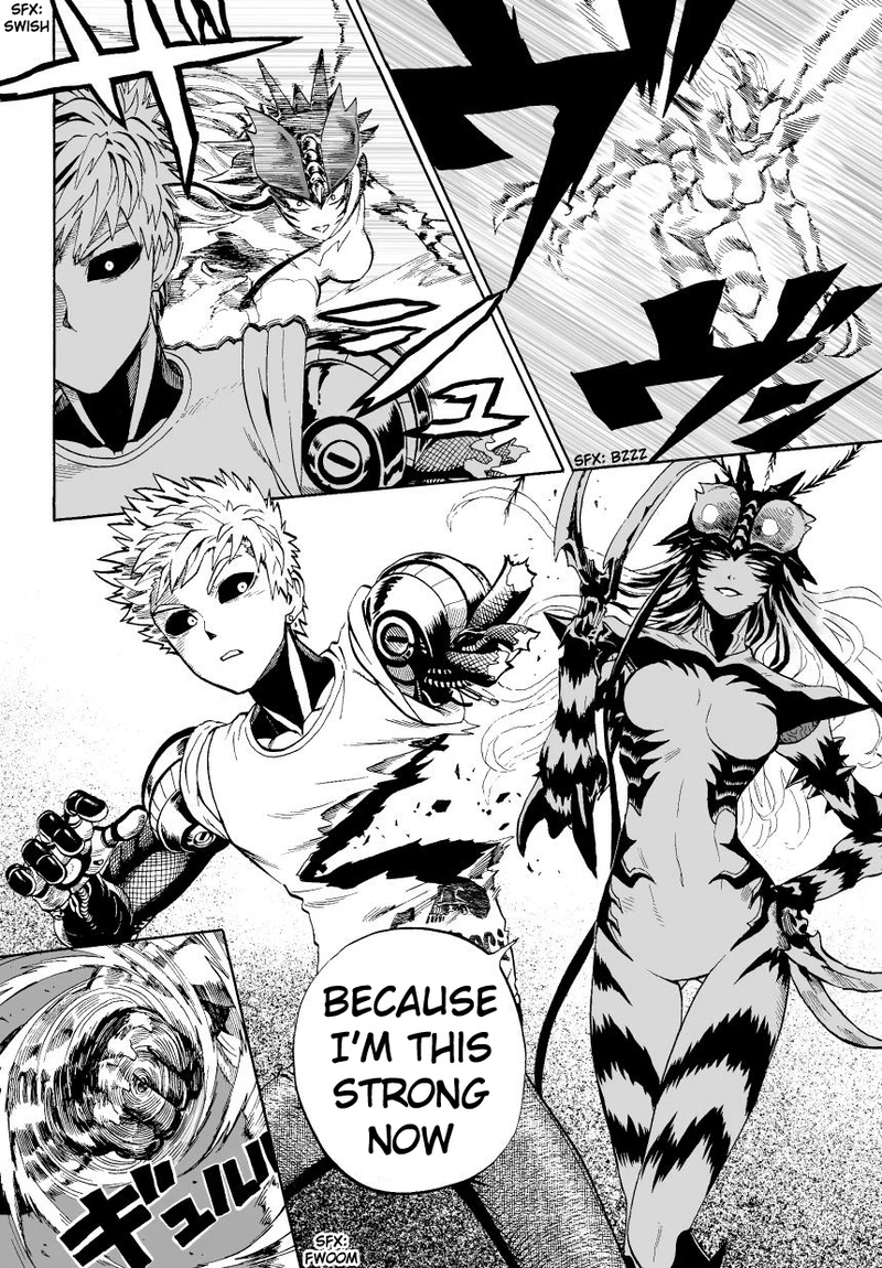 One Punch Man Manga Chapter 6 page 18 - Saitama scene