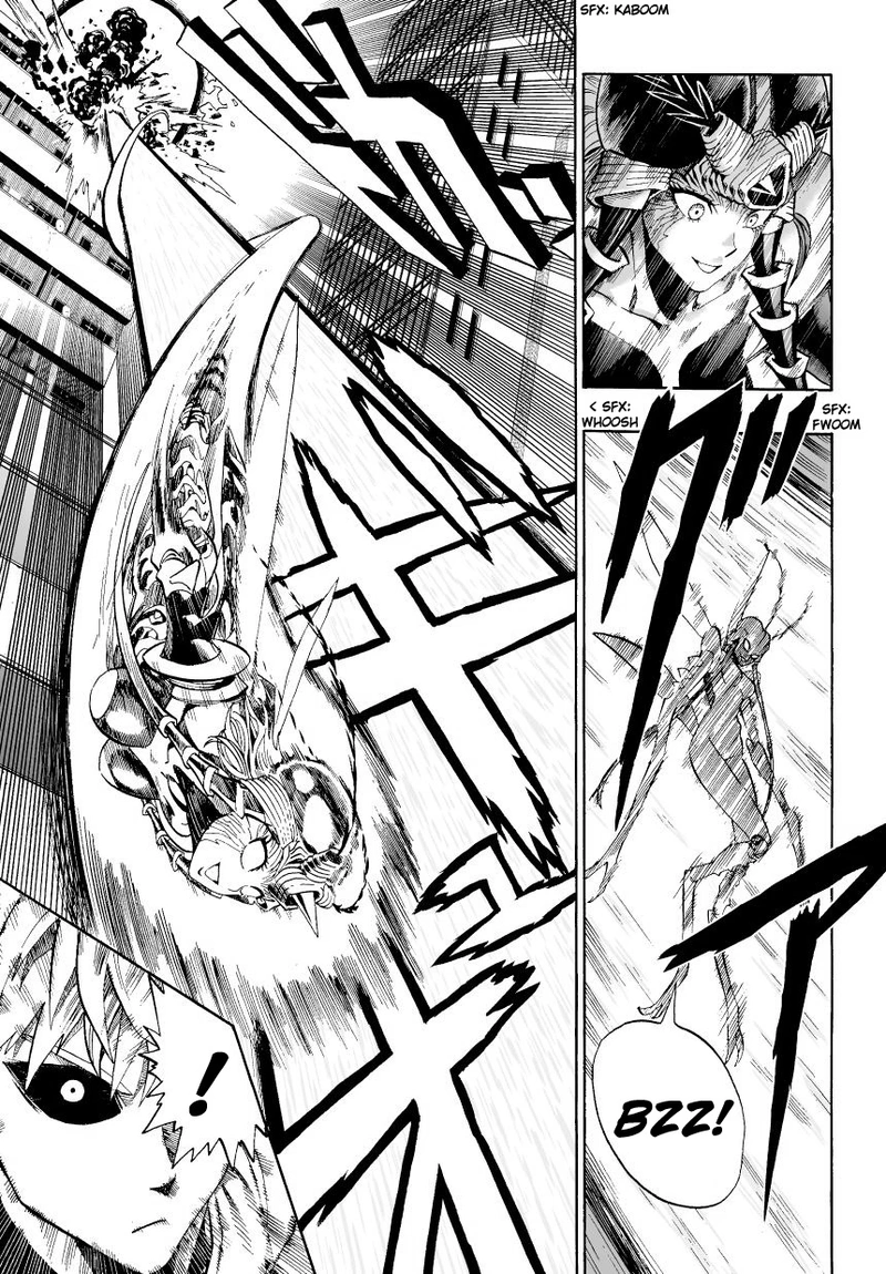 One Punch Man Manga Chapter 6 page 3 - Saitama scene