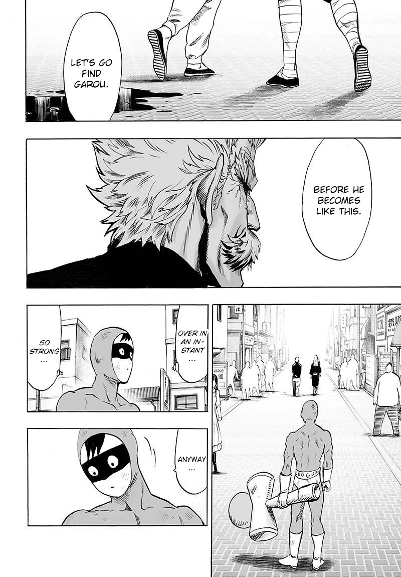One Punch Man Manga Chapter 60 page 25 - Entering the Stadium scene