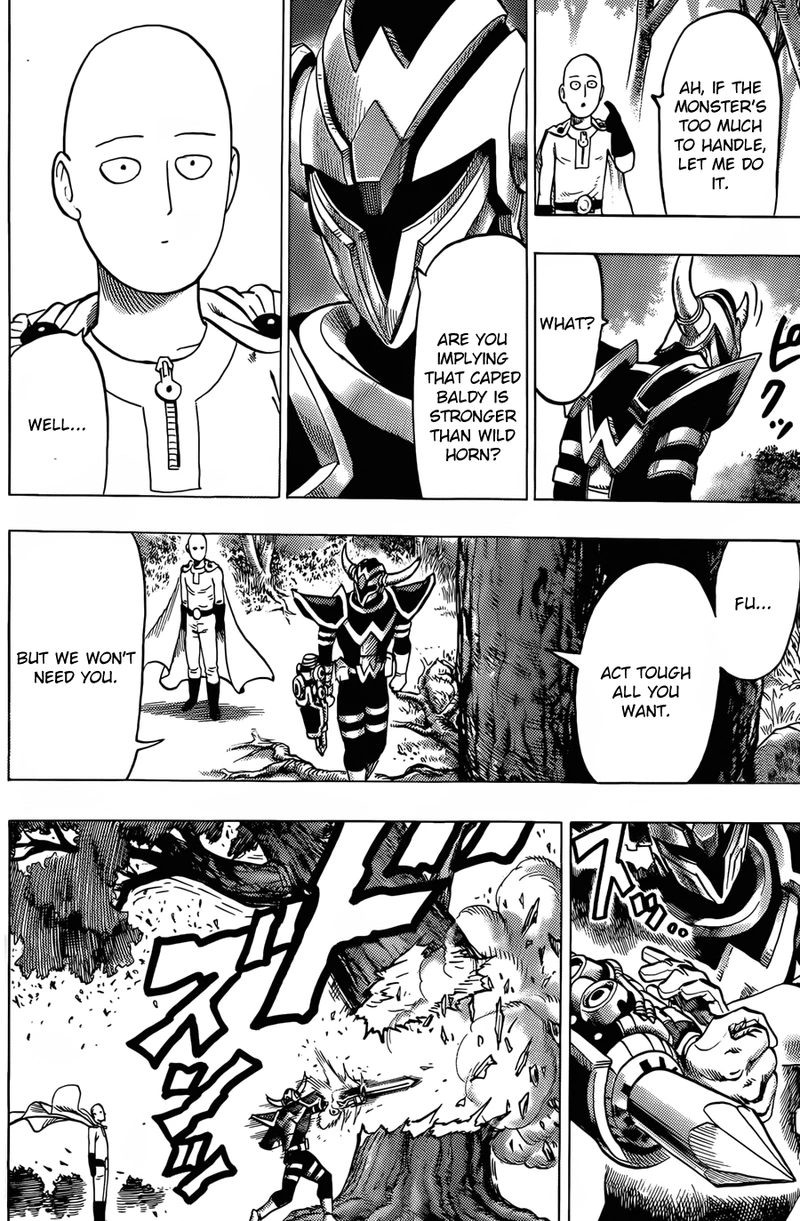 One Punch Man Manga Chapter 61.6 page 12 - Squadron | Volume 11 Extras scene