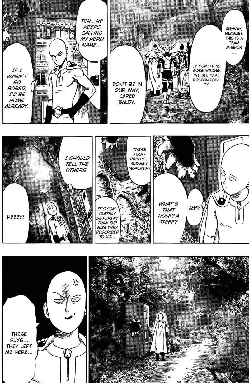 One Punch Man Manga Chapter 61.6 page 16 - Squadron | Volume 11 Extras scene