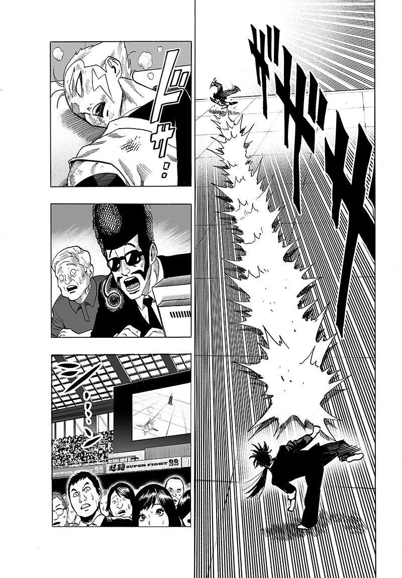 One Punch Man Manga Chapter 62 page 15 - Reason for Seeking scene