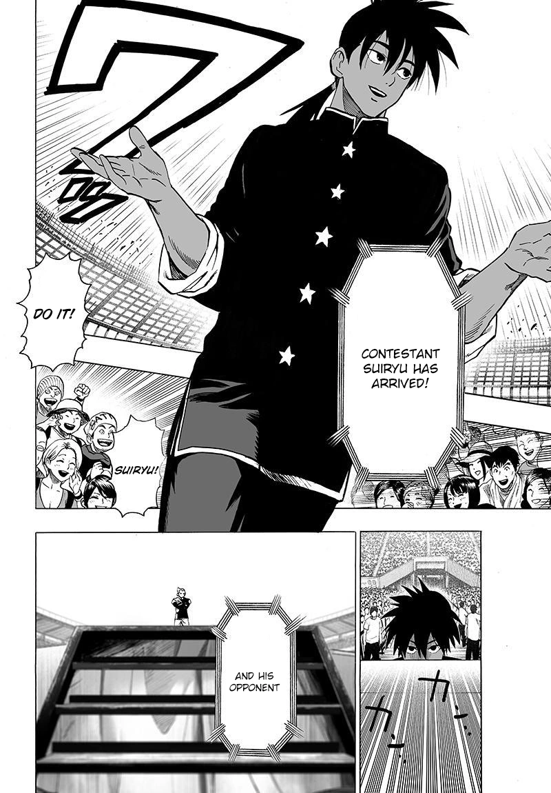 One Punch Man Manga Chapter 62 page 4 - Reason for Seeking scene