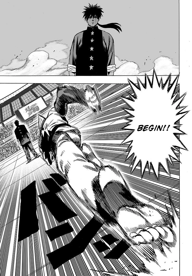 One Punch Man Manga Chapter 62 page 9 - Reason for Seeking scene
