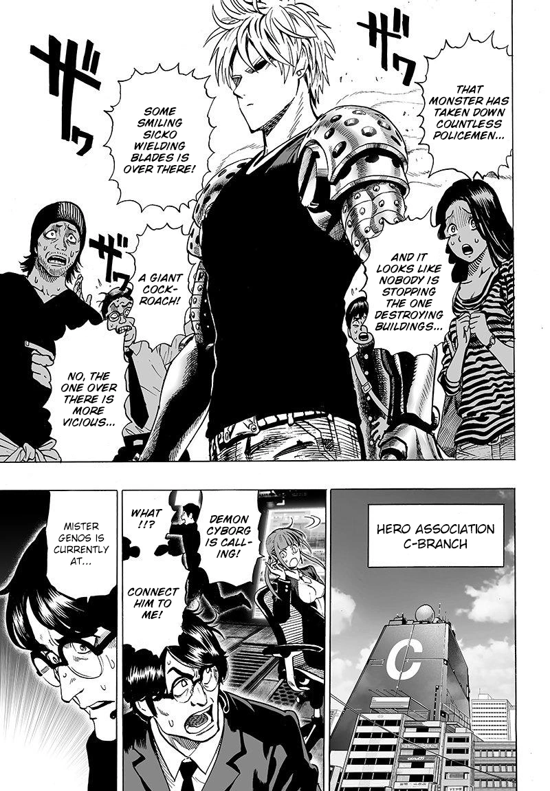 One Punch Man Manga Chapter 63 page 11 - Games and Combat scene