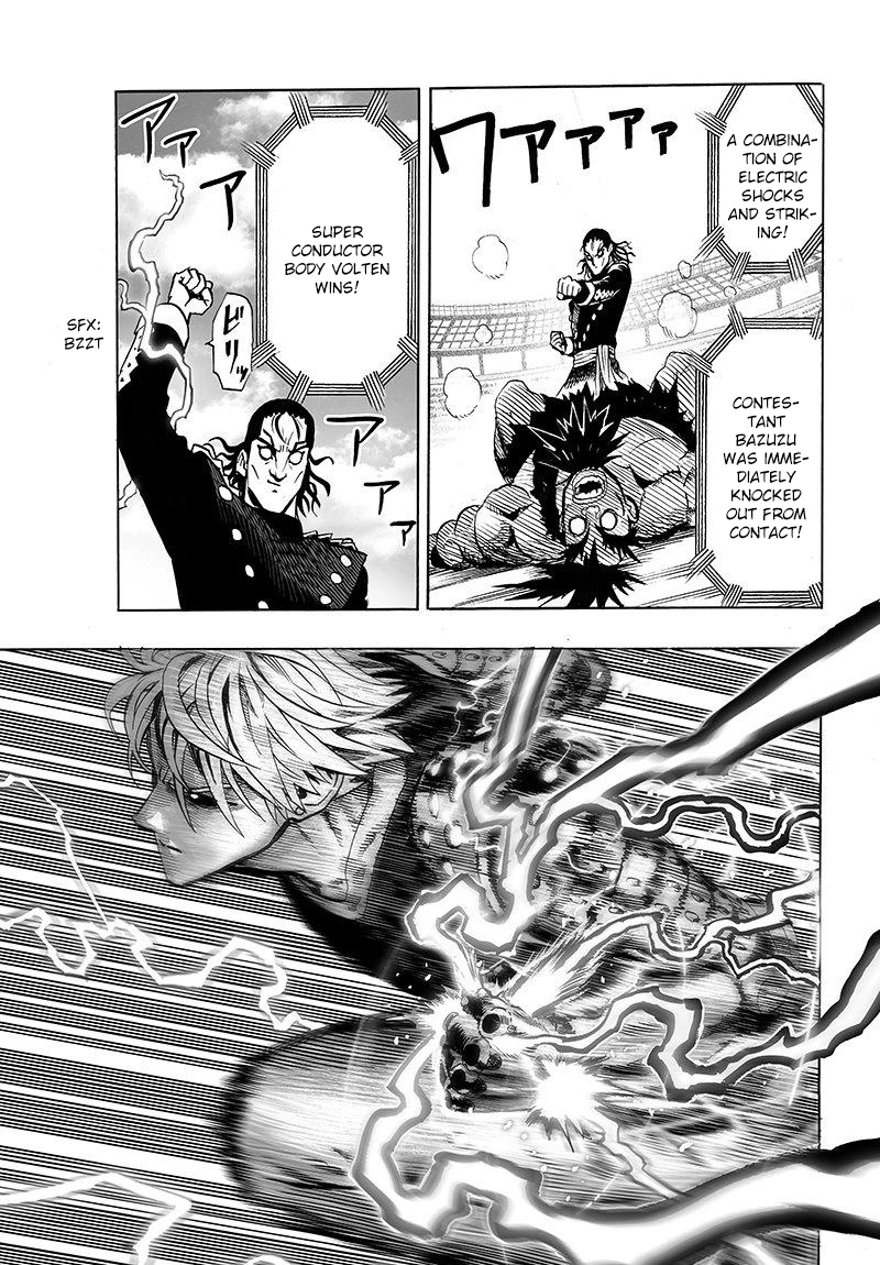 One Punch Man Manga Chapter 63 page 13 - Games and Combat scene