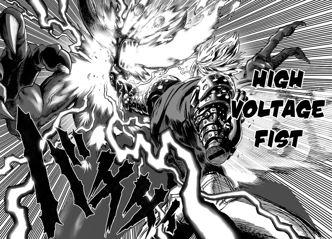 One Punch Man Manga Chapter 63 page 14 - Games and Combat scene