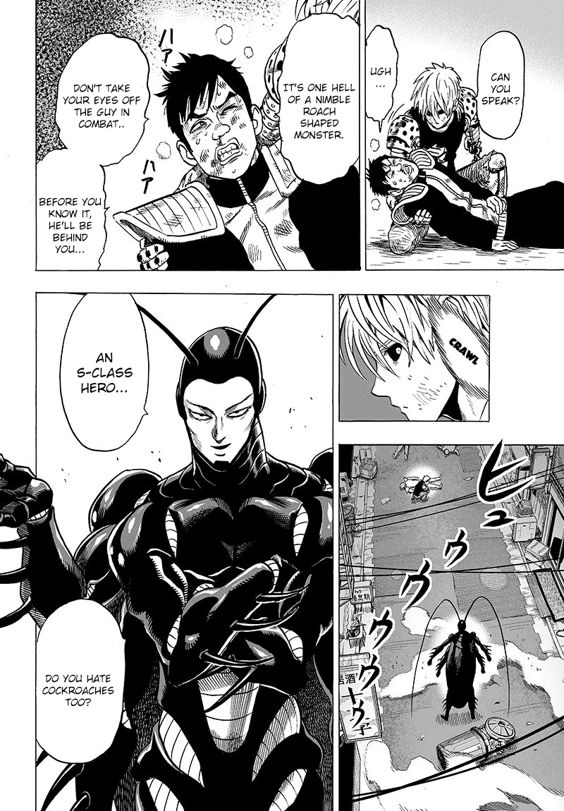 One Punch Man Manga Chapter 63 page 32 - Games and Combat scene