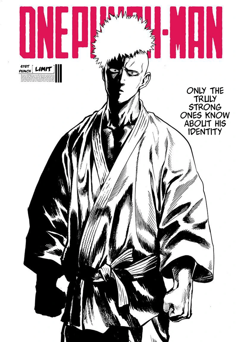 One Punch Man Manga Chapter 64 page 1 - Limit scene
