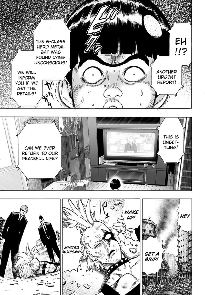 One Punch Man Manga Chapter 64 page 10 - Limit scene