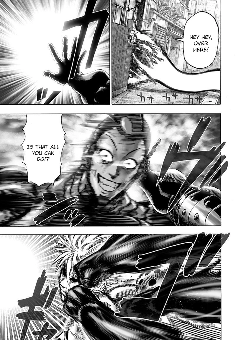 One Punch Man Manga Chapter 64 page 16 - Limit scene