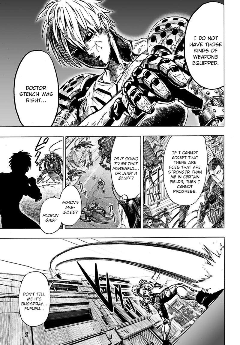 One Punch Man Manga Chapter 64 page 20 - Limit scene