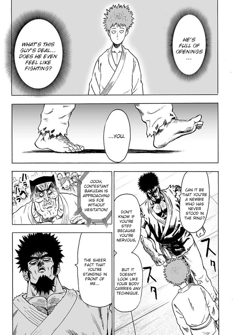 One Punch Man Manga Chapter 64 page 3 - Limit scene