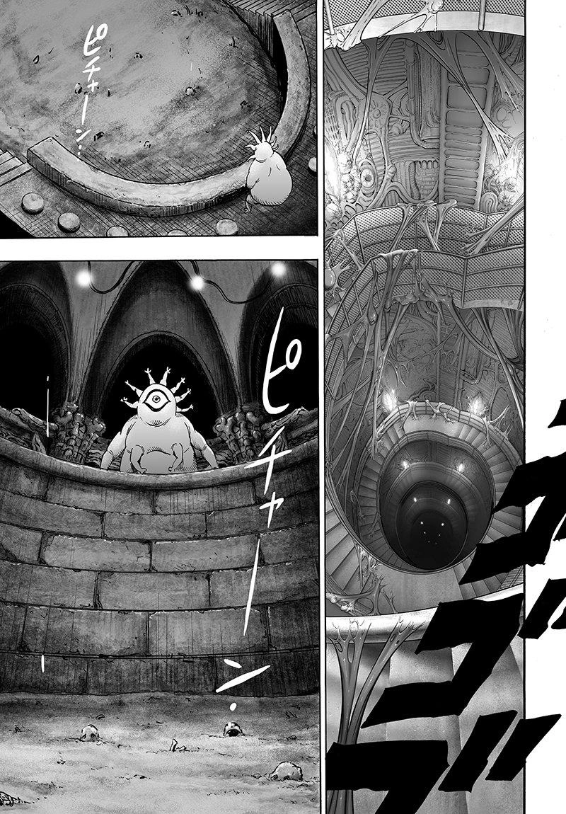 One Punch Man Manga Chapter 66 page 20 - The Strong Guys scene