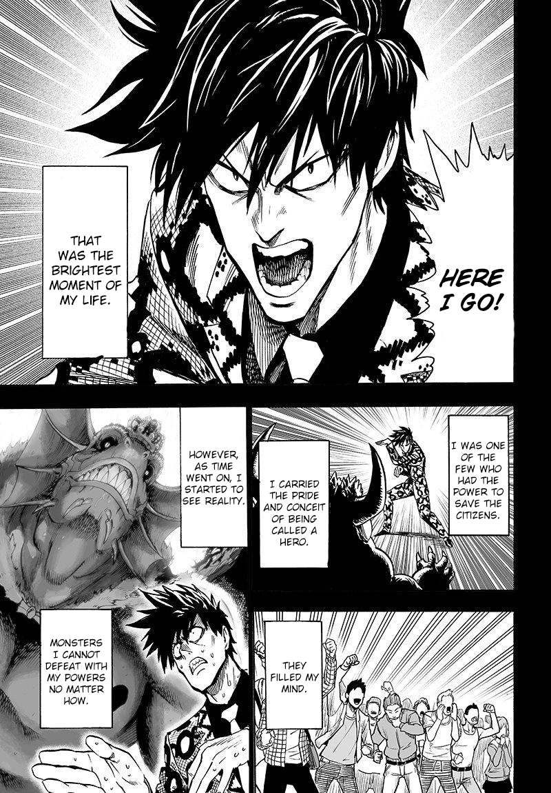 One Punch Man Manga Chapter 66 page 3 - The Strong Guys scene