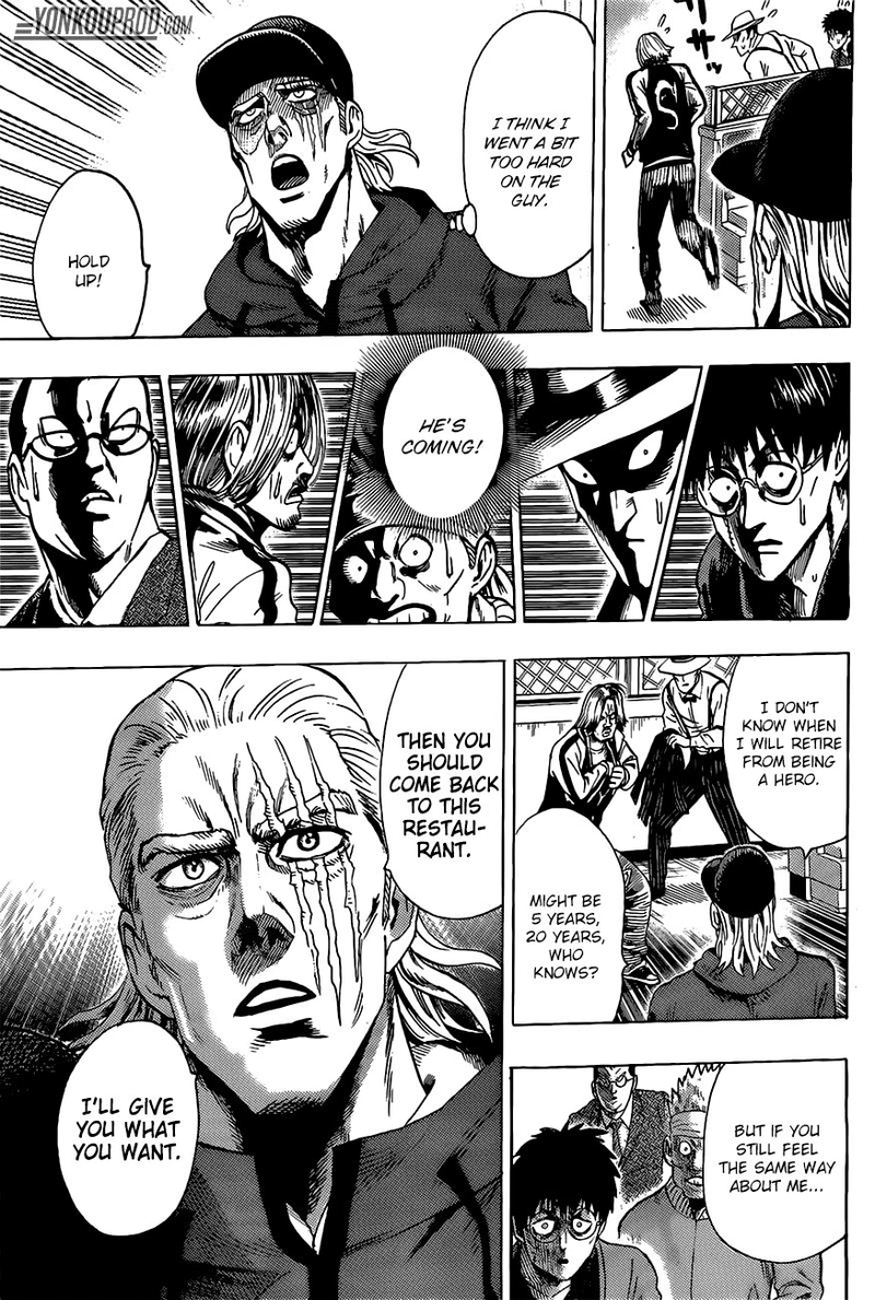 One Punch Man Manga Chapter 67.5 page 14 - King's Weekend-like Weekday | Volume 12 Extras scene