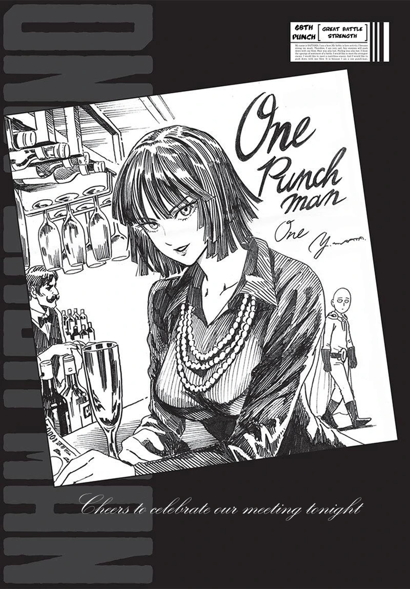 One Punch Man Manga Chapter 68 page 1 - Great Battle Power scene
