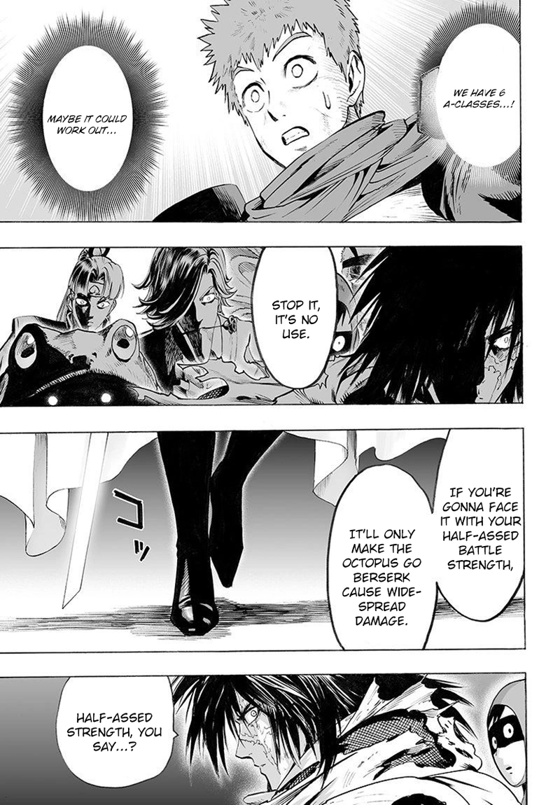 One Punch Man Manga Chapter 68 page 11 - Great Battle Power scene