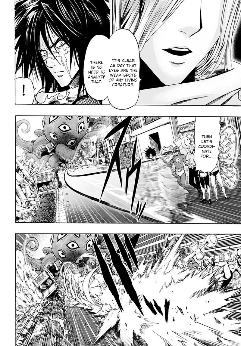 One Punch Man Manga Chapter 68 page 14 - Great Battle Power scene