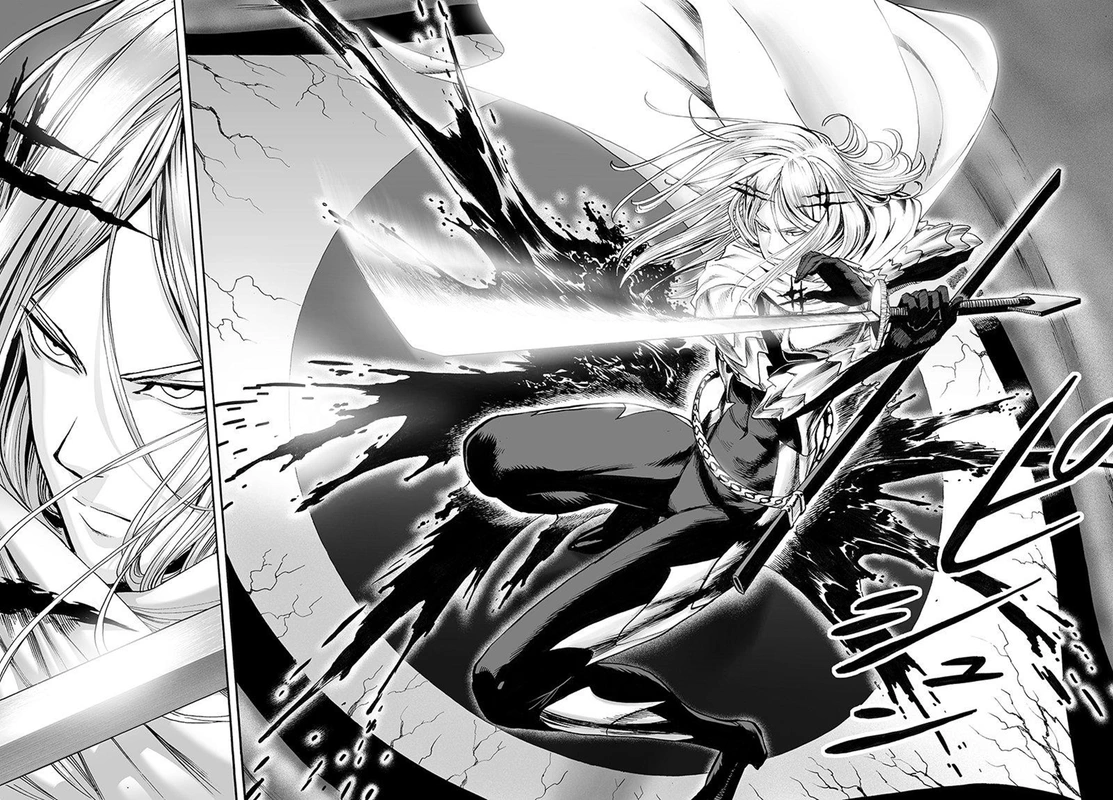 One Punch Man Manga Chapter 68 page 16 - Great Battle Power scene