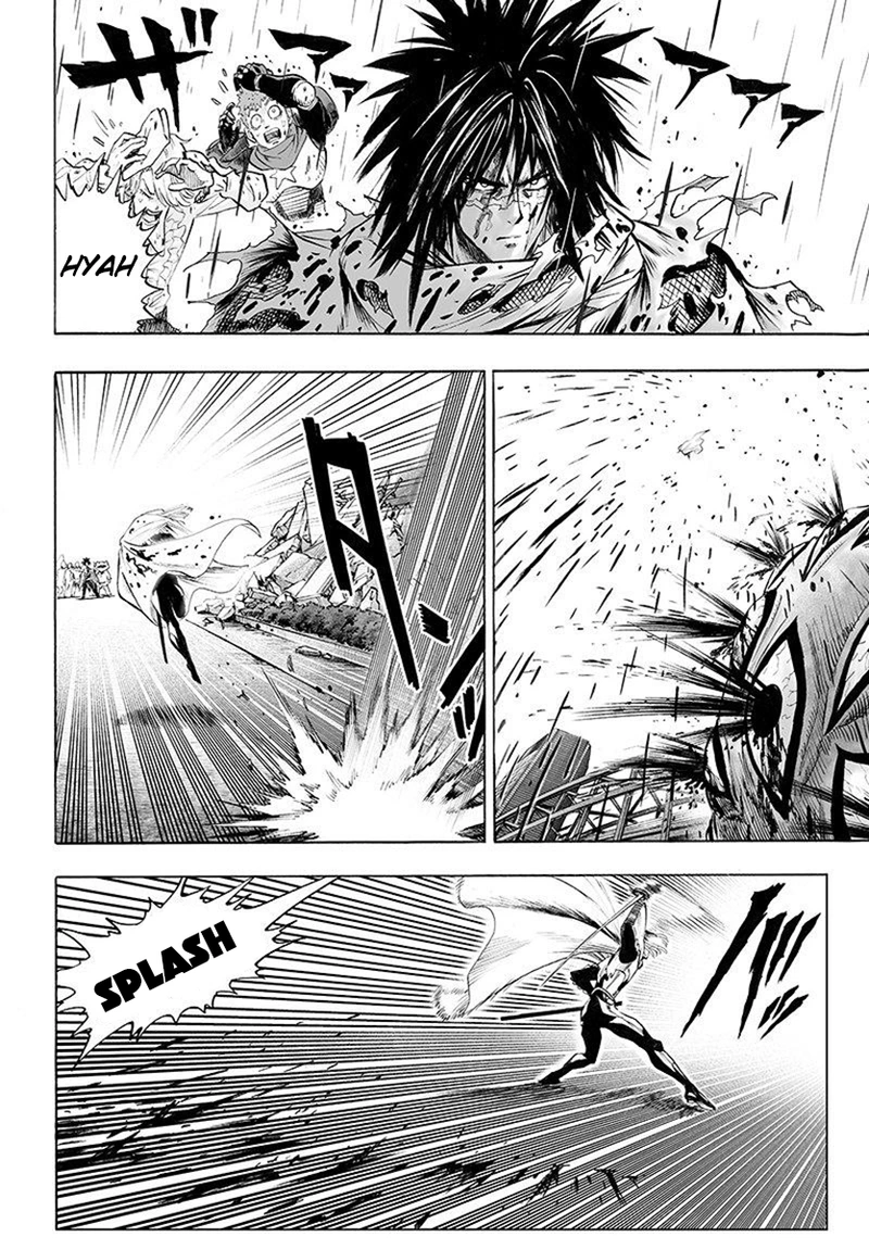 One Punch Man Manga Chapter 68 page 21 - Great Battle Power scene