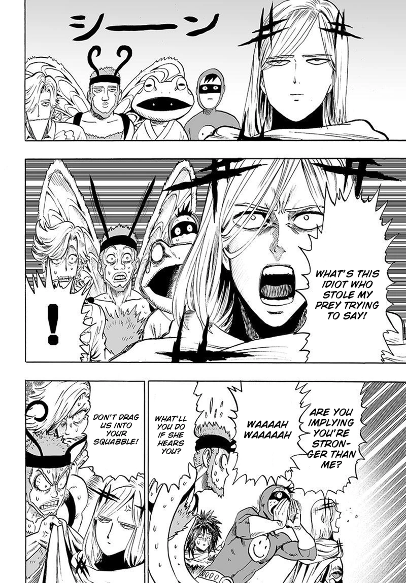 One Punch Man Manga Chapter 68 page 37 - Great Battle Power scene