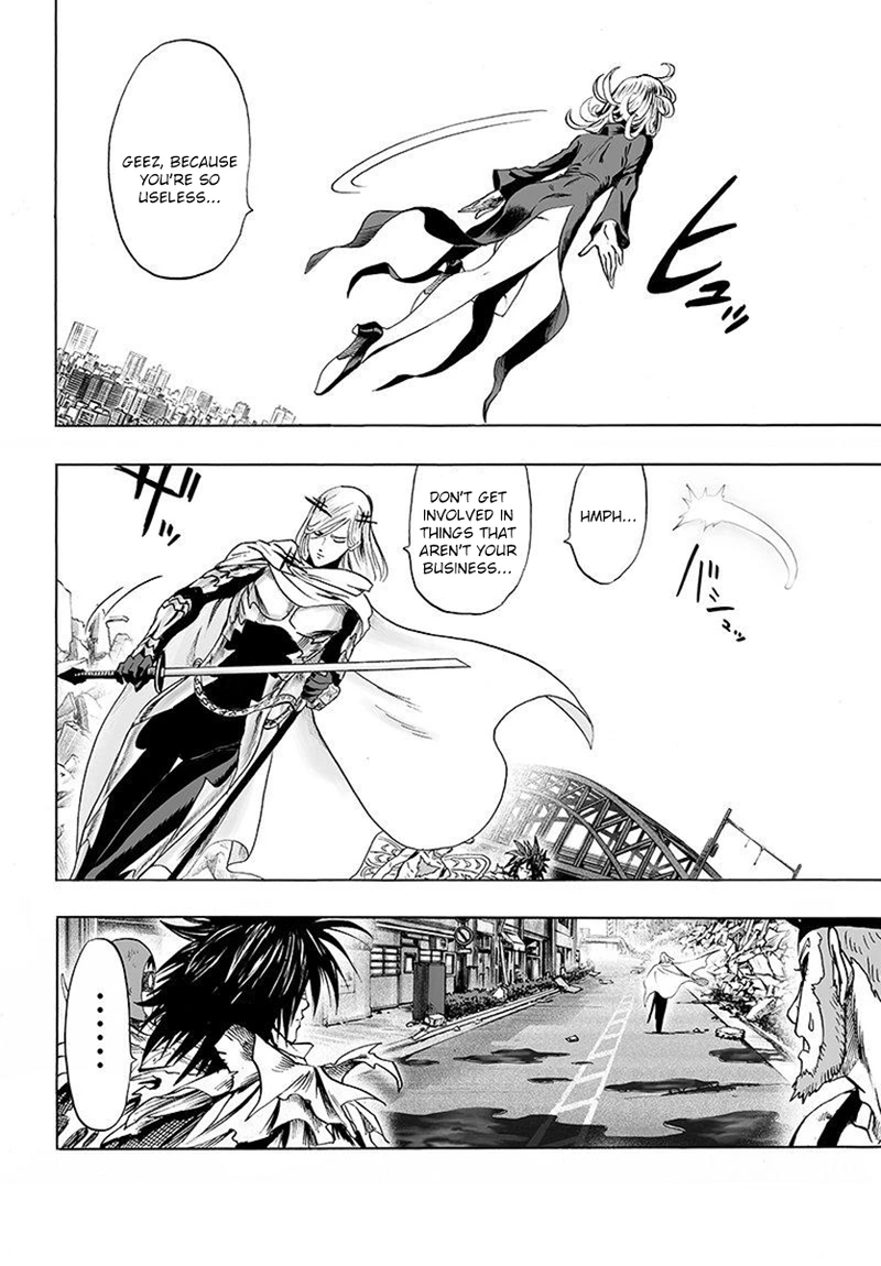 One Punch Man Manga Chapter 68 page 38 - Great Battle Power scene