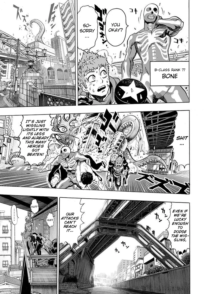 One Punch Man Manga Chapter 68 page 5 - Great Battle Power scene