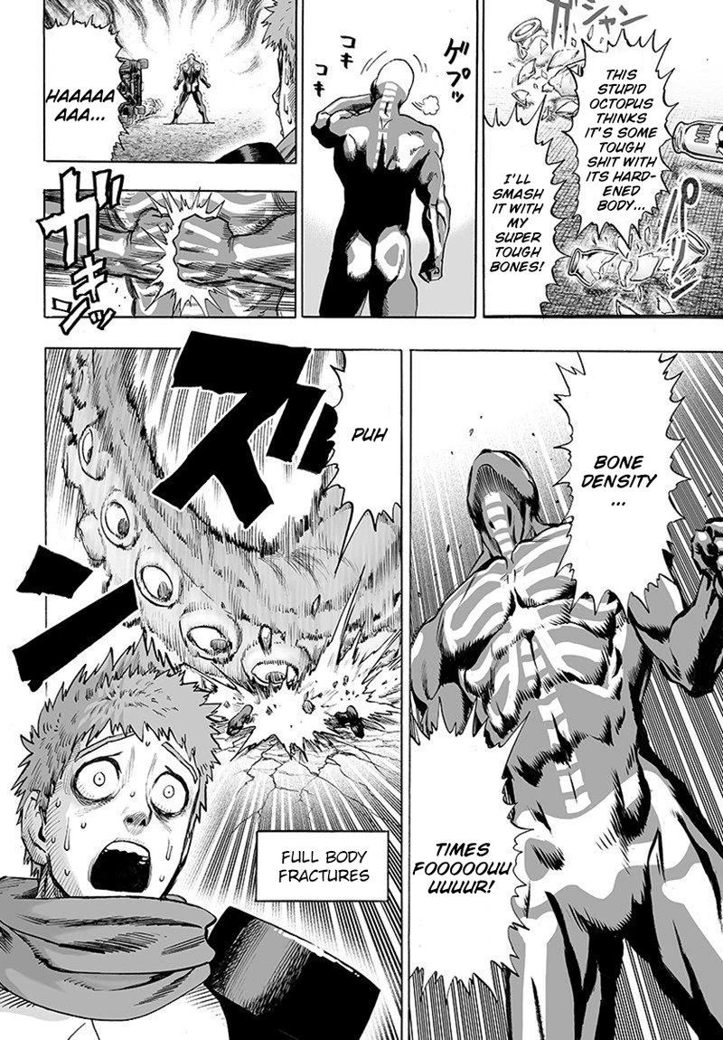 One Punch Man Manga Chapter 68 page 8 - Great Battle Power scene