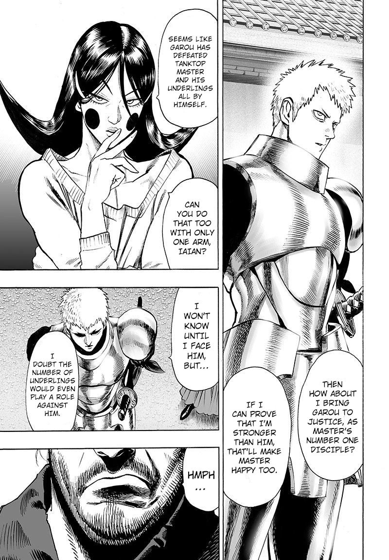 One Punch Man Manga Chapter 69 page 5 - Monster Cells scene