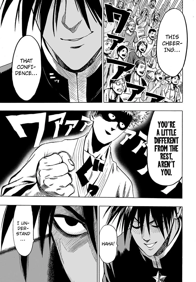 One Punch Man Manga Chapter 70 page 21 - Being Strong Is Fun scene