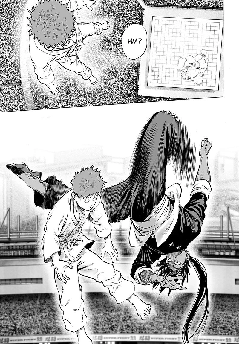 One Punch Man Manga Chapter 70 page 28 - Being Strong Is Fun scene