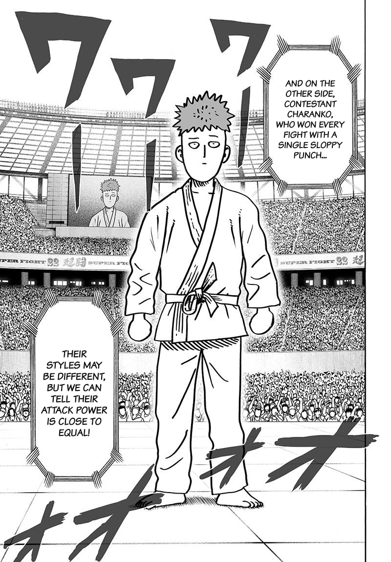One Punch Man Manga Chapter 70 page 3 - Being Strong Is Fun scene
