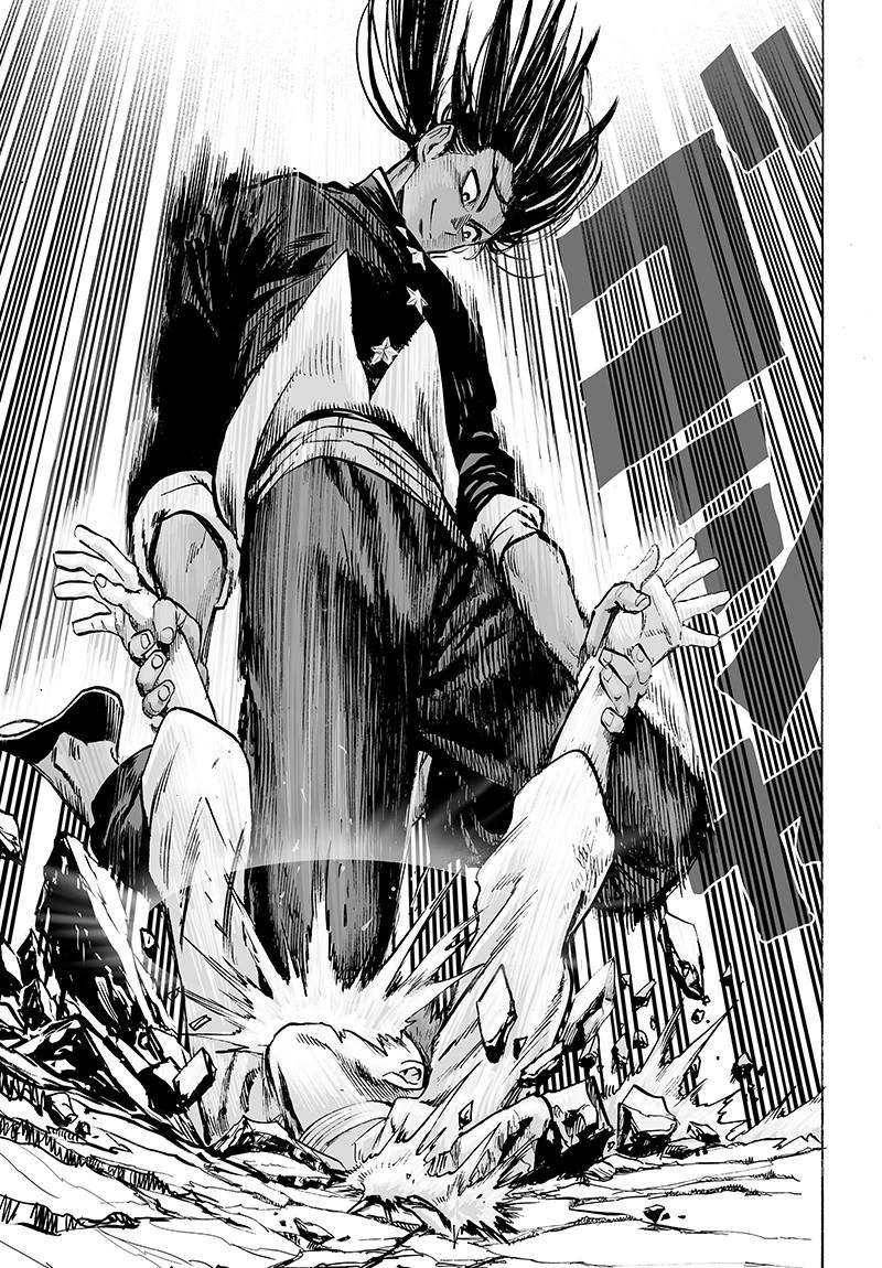 One Punch Man Manga Chapter 70 page 32 - Being Strong Is Fun scene