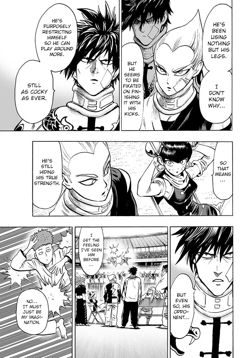 One Punch Man Manga Chapter 70 page 36 - Being Strong Is Fun scene