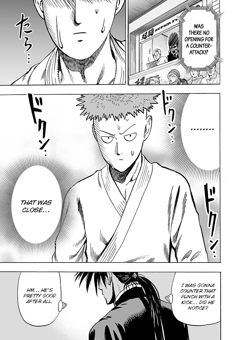 One Punch Man Manga Chapter 70 page 40 - Being Strong Is Fun scene