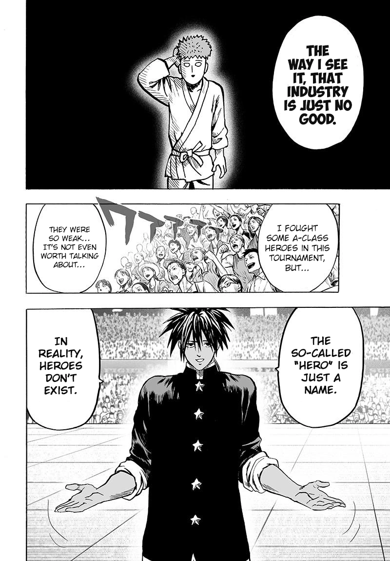 One Punch Man Manga Chapter 70 page 43 - Being Strong Is Fun scene