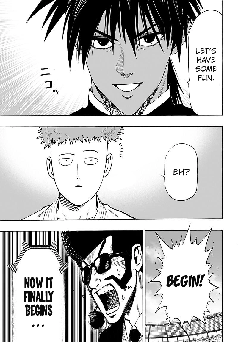 One Punch Man Manga Chapter 70 page 5 - Being Strong Is Fun scene