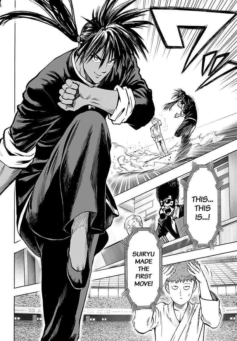 One Punch Man Manga Chapter 70 page 8 - Being Strong Is Fun scene