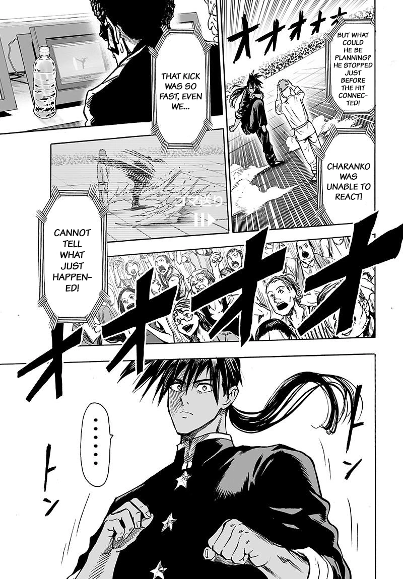 One Punch Man Manga Chapter 70 page 9 - Being Strong Is Fun scene